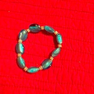 Blue Topaz colored bracelet